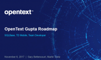 MD-Consulting-Gupta-OpenText-Roadmap-Team Developer-SQLBase-TD Mobile